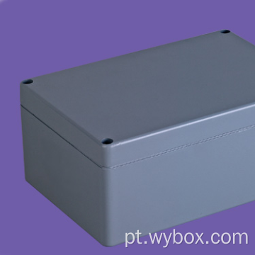 Caixa de junção de alumínio ip67 caixa de alumínio impermeável caixa de alumínio para pcb AWP100 com tamanho 240 * 160 * 100mm
